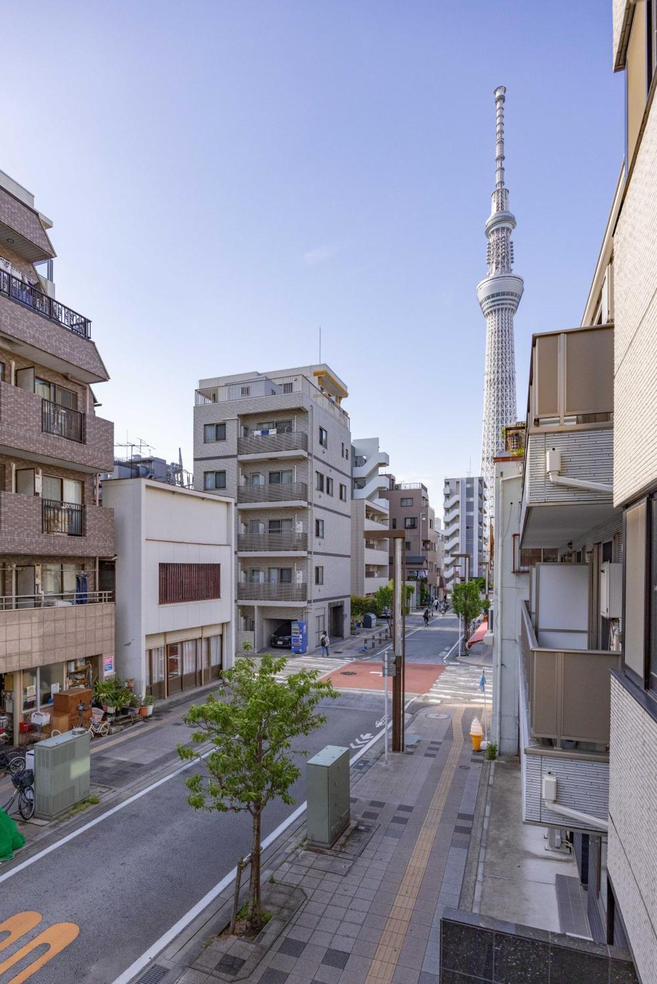 Appartamento Skytree View Kinshicho - Self Check-In Only Tokyo Esterno foto
